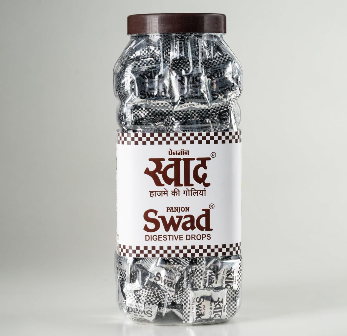 Swad Candy Jar (Digestive & Tangy Indian Masala Flavour Sweet Toffee) Vegan & Gluten Free